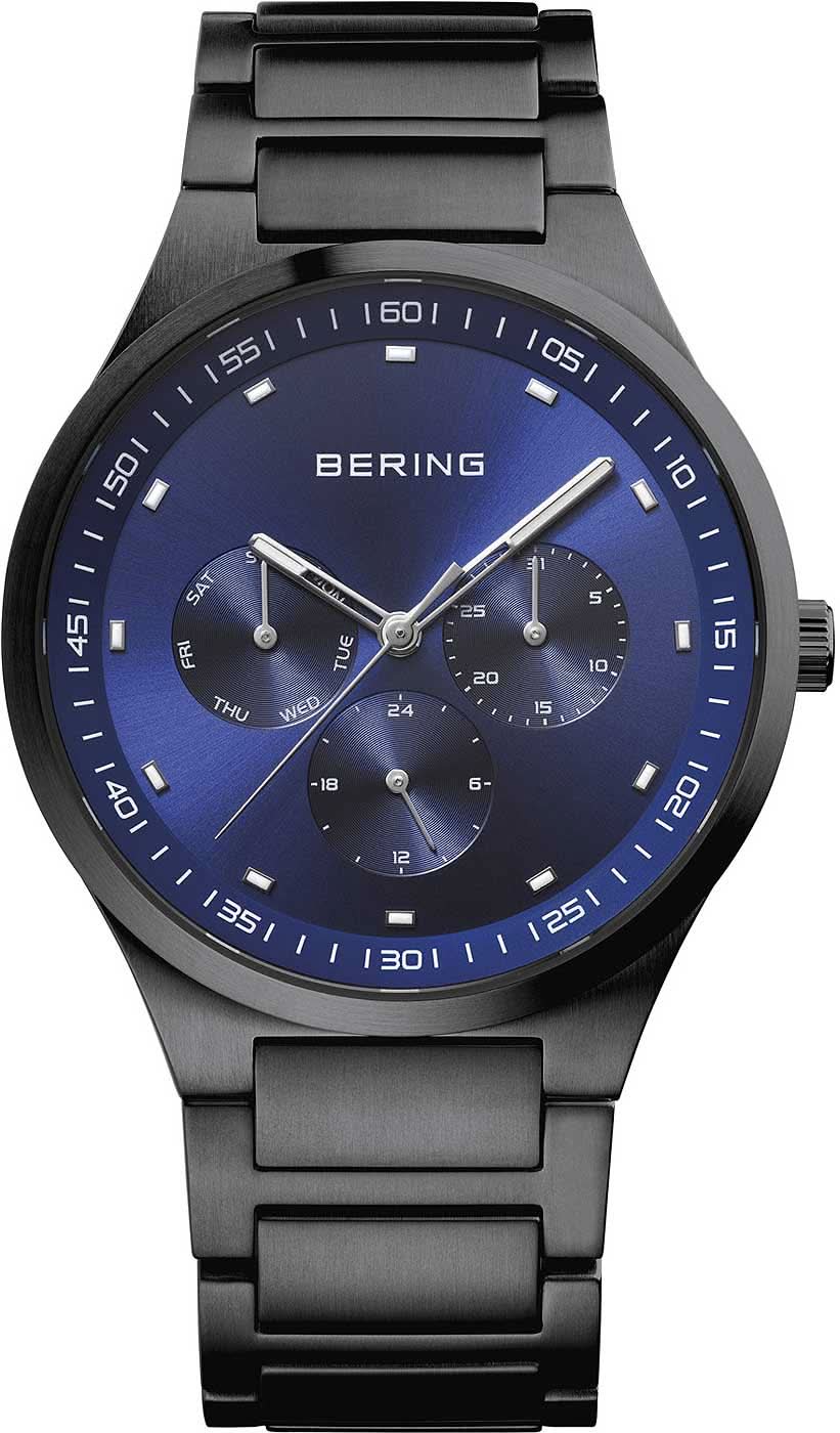 Bering Classic 11740-727 Men's Watch • Scratch-resistant sapphire crystal • Flat Danish design