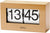 AMS Table Clock 12x21x7 cm Wood • Precise Quartz Movement • Solid Beech Wood