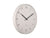 Karlsson Stark KA5950WG Wanduhr Warmgrau • Geräuschloses Sweep-Werk • Design by Boxtel & Buijs