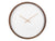 Karlsson Ancho Large KA5928DW Wanduhr Dunkles Holz • Sweep-Uhrwerk • Minimalistisches Design, Bild 2