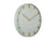 Karlsson Grace KA5942GR Wanduhr Jadegrau • Skandinavisches Design • Eisen mit Holzakzenten