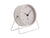 Karlsson Stark KA5952WG Wecker Warmgrau • Geräuschloses Sweep-Werk • Lichtfunktion