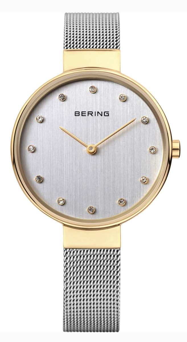 Bering Classic 12034-000 Women's Watch • Scratch-resistant sapphire crystal • Fine Milanese bracelet
