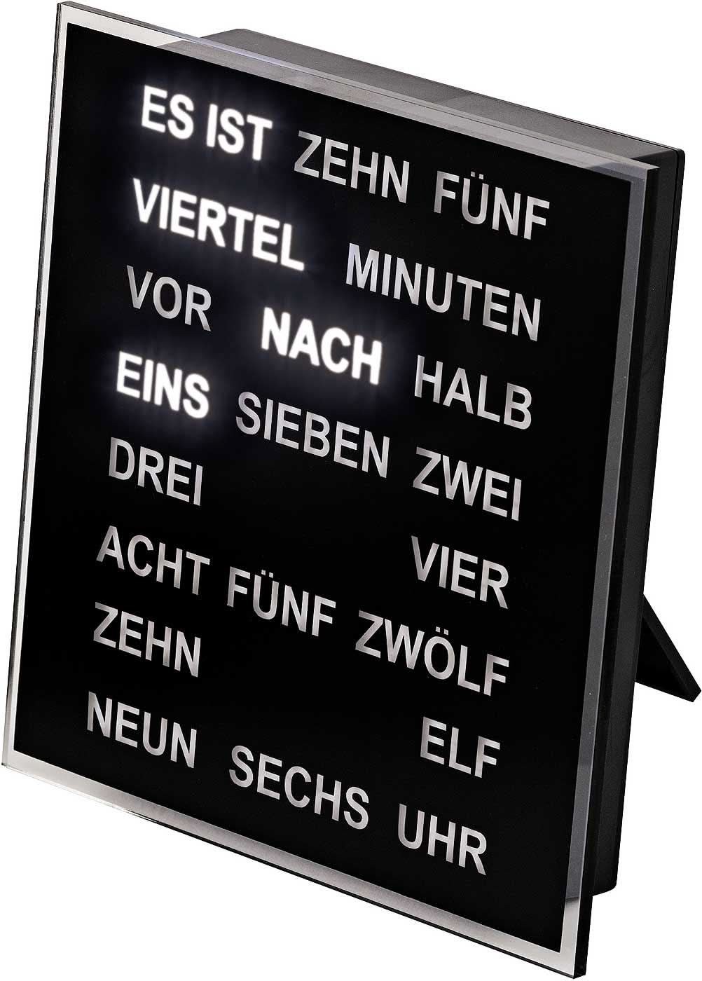 AMS Table Clock 20 cm • Modern • Quartz