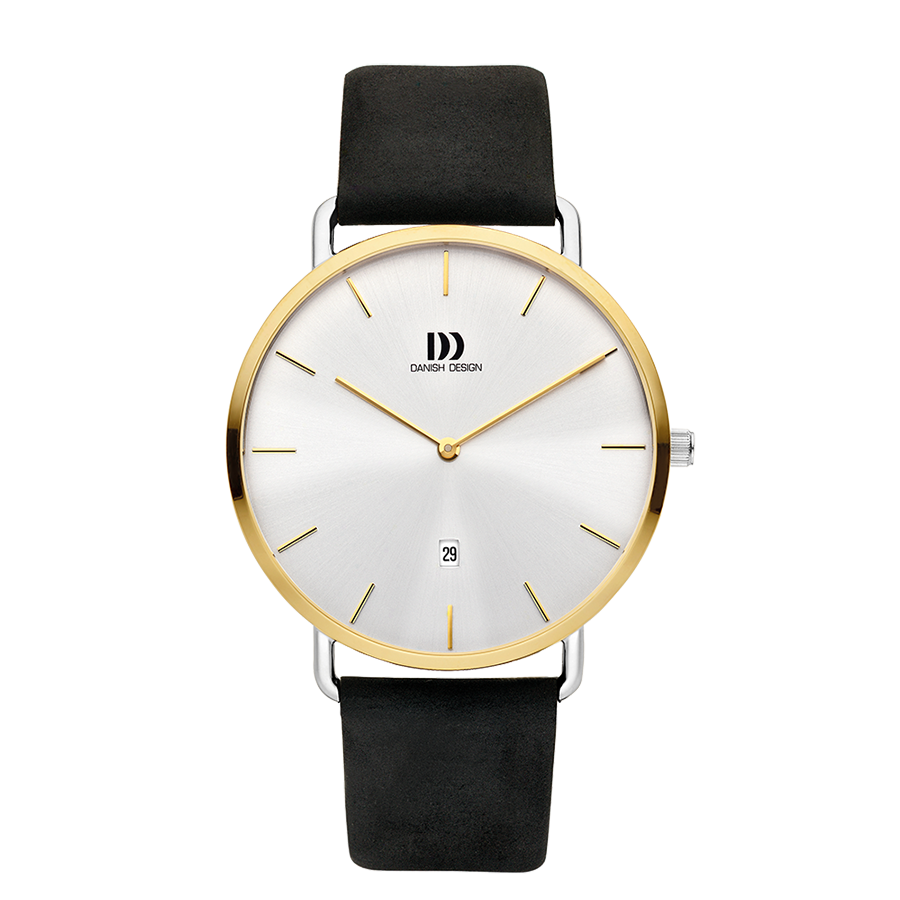 Danish Design Tidløs IQ11Q1244 Herrenuhr • Ultradünnes Gehäuse • Mineralglas