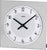 AMS Table Clock 16x16x4 cm Mineral Glass • Modern Design • Precise Quartz Movement