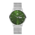 Danish Design Akilia IQ77Q1267 Herrenuhr Grün • Grünes Sunburst-Zifferblatt • Tag/Datum-Anzeige