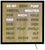 AMS Wall Clock 40x40 cm Metal, Acrylic • Word Clock • Modern Design