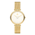 Danish Design Pure IV05Q1269 Rosalyn Damen Armbanduhr Gold • Mineralglas • Mesh-Armband