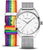 Bering Freedom 127220-40-000 Watch • Scratch-resistant sapphire crystal • Fine Milanese strap