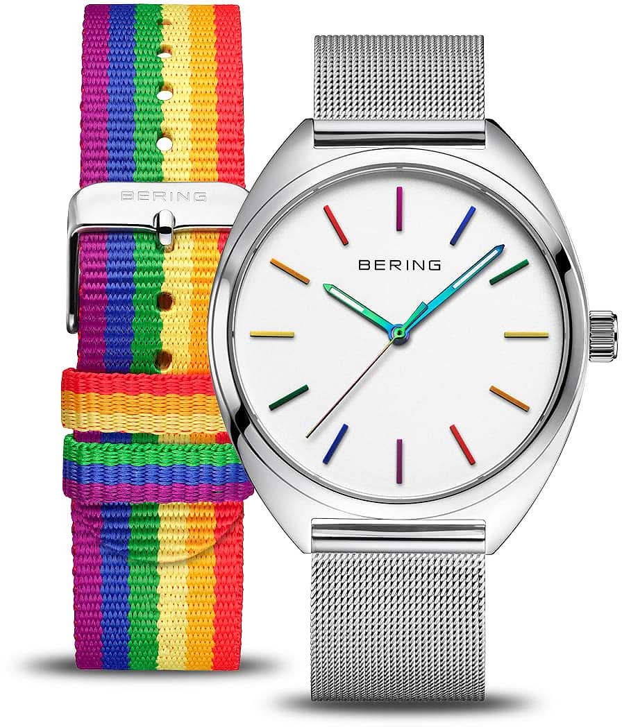 Bering Freedom 127220-40-004 Watch • Scratch-resistant sapphire crystal • Fine Milanese bracelet