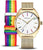 Bering Freedom 127220-40-334 Watch • Sapphire Crystal • Milanese Mesh