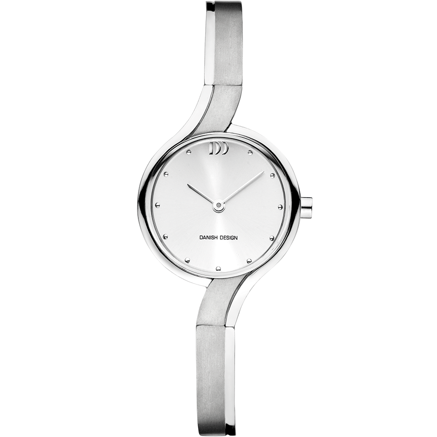 Danish Design Jasmin IV62Q1280 Damenuhr Silber • Titan-Armband • Schmuckschließe
