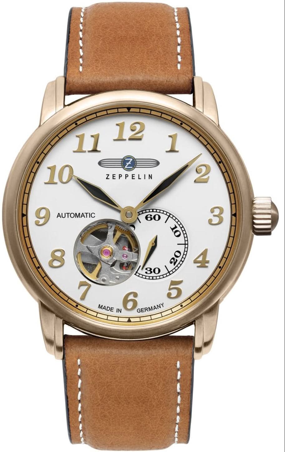 Zeppelin LZ 127 Graf Zeppelin 7664-1 Men's Watch • Made in Germany • Automatic