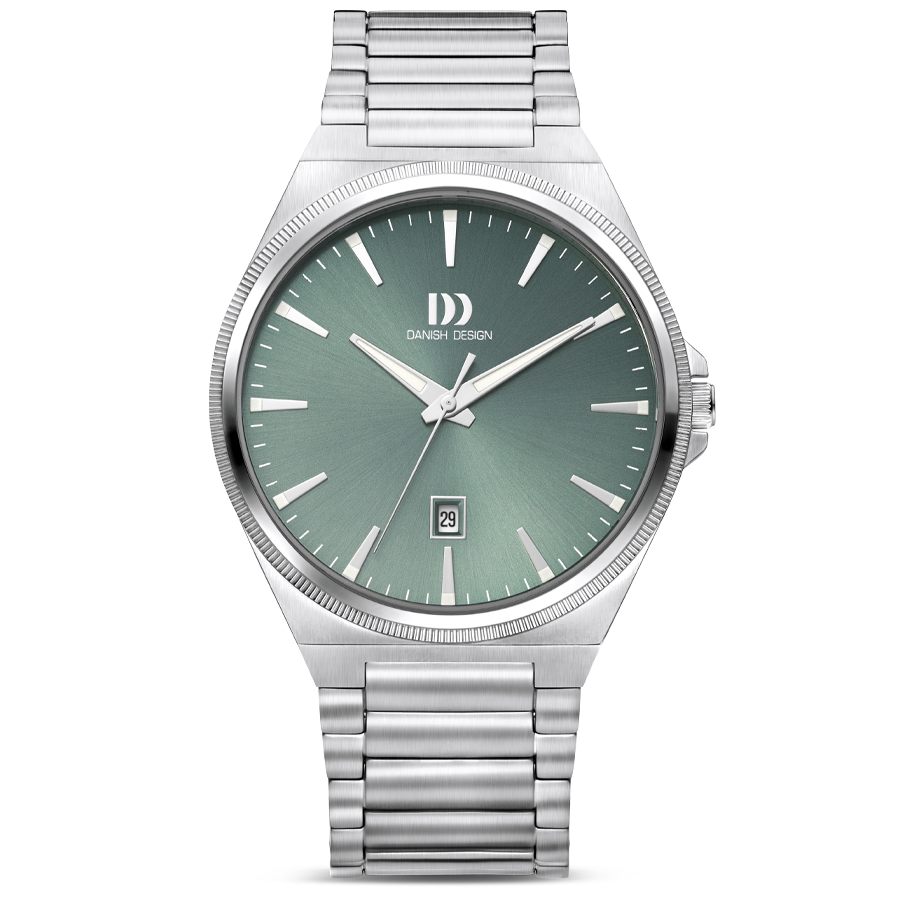 Danish Design DKx Pro IQ95Q1303 Herrenuhr Salbeigrün • Saphirglas • 5 ATM Wasserdicht
