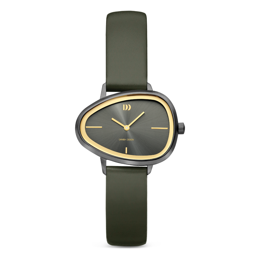 Danish Design Elvsten IV16Q1305 Damen Armbanduhr Grau • Mineralglas • Skandinavisches Design