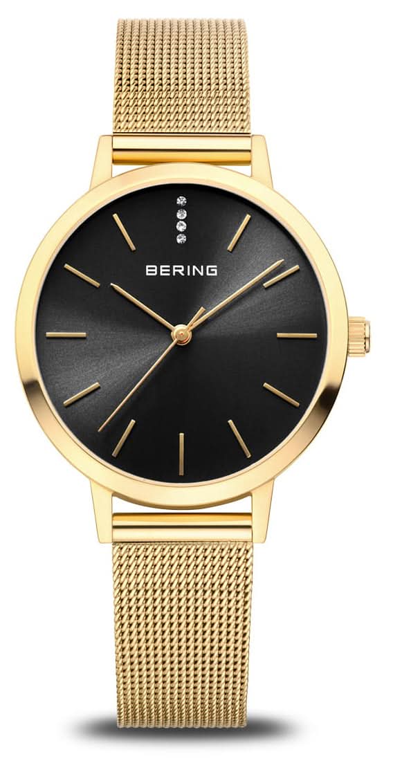 Bering Classic 13434-332 Women's Watch • Sapphire Glass • Milanese
