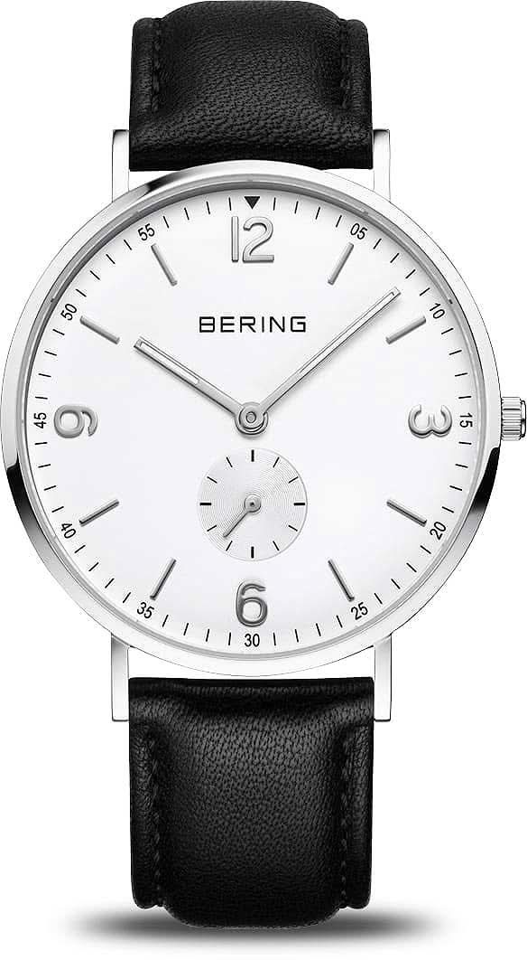 Bering Classic 14040-404 Men's Watch • Scratch-Resistant Sapphire Crystal • Slim Design