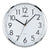 Atlanta Wall Clock 26 cm Ø Plastic • Silent movement • Sweeping second hand