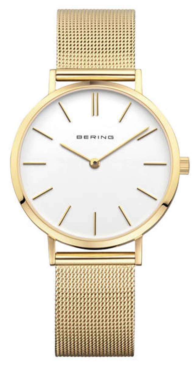 Bering Classic 14134-331 Ladies' Watch • Scratch-Resistant Sapphire Crystal • Fine Milanese Bracelet