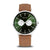 Bering Classic 14240-508 Herrenuhr Grün • Saphirglas • Chronograph-Layout mit Tag- und Datumsanzeige