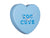 Karlsson Heart Candy KA5985LB Wanduhr Hellblau • Herzform-Design • Pastellfarben, Bild 2
