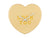 Karlsson Heart Candy KA5985LY Wanduhr Weiches Gelb • Herzförmiges Design • Iris Dijkers