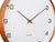Karlsson Acento KA5993WH Wanduhr Weiß • Geräuschloses Sweep-Uhrwerk • Mid-Century Design, Bild 3
