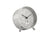 Karlsson Disco KA6004SI Wecker Silber • Geräuschloses Sweep-Uhrwerk • Diskokugel-Design