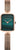Bering Petite Square 14520-368 Women's Watch • Scratch-resistant Sapphire Glass • Milanese Strap