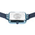 Bering Petite Square 14520-398 Women's Watch • Scratch-resistant Sapphire Glass • Blue Milanese Bracelet