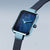Bering Petite Square 14520-398 Women's Watch • Scratch-resistant Sapphire Glass • Blue Milanese Bracelet