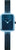 Bering Petite Square 14520-398 Women's Watch • Scratch-resistant Sapphire Glass • Blue Milanese Bracelet