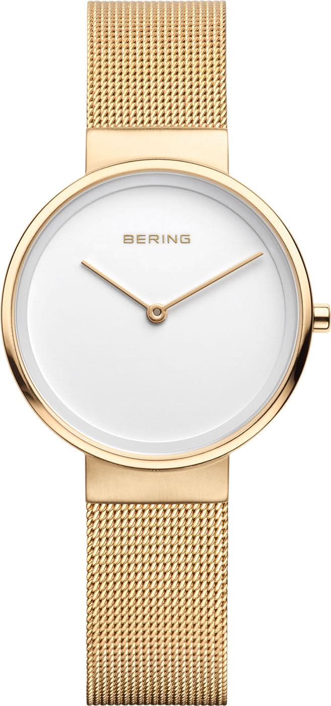 Bering Classic 14531-334 Women's Watch • Scratch-resistant sapphire crystal • Fine Milanese bracelet