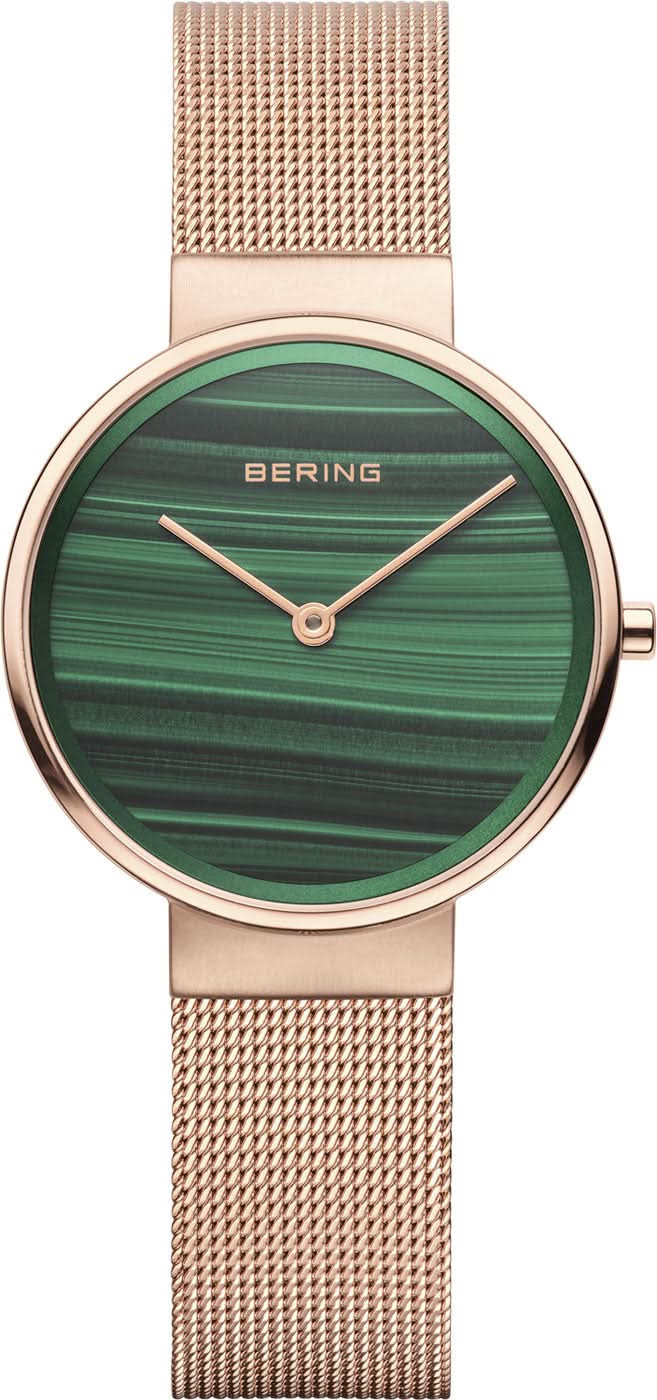 Bering Classic 14531-368 Women's Watch • Scratch-resistant sapphire crystal • Fine Milanese bracelet