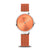 Bering Classic 14531-505 Damenuhr Orange • Saphirglas • Milanaise-Armband