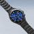 Bering Classic 15043-727 Men's Watch • Scratch-resistant sapphire crystal • Blue sunray dial