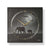 AMS Wall Clock 30x30x4 cm Stone • Silent Quartz Movement • Modern Design