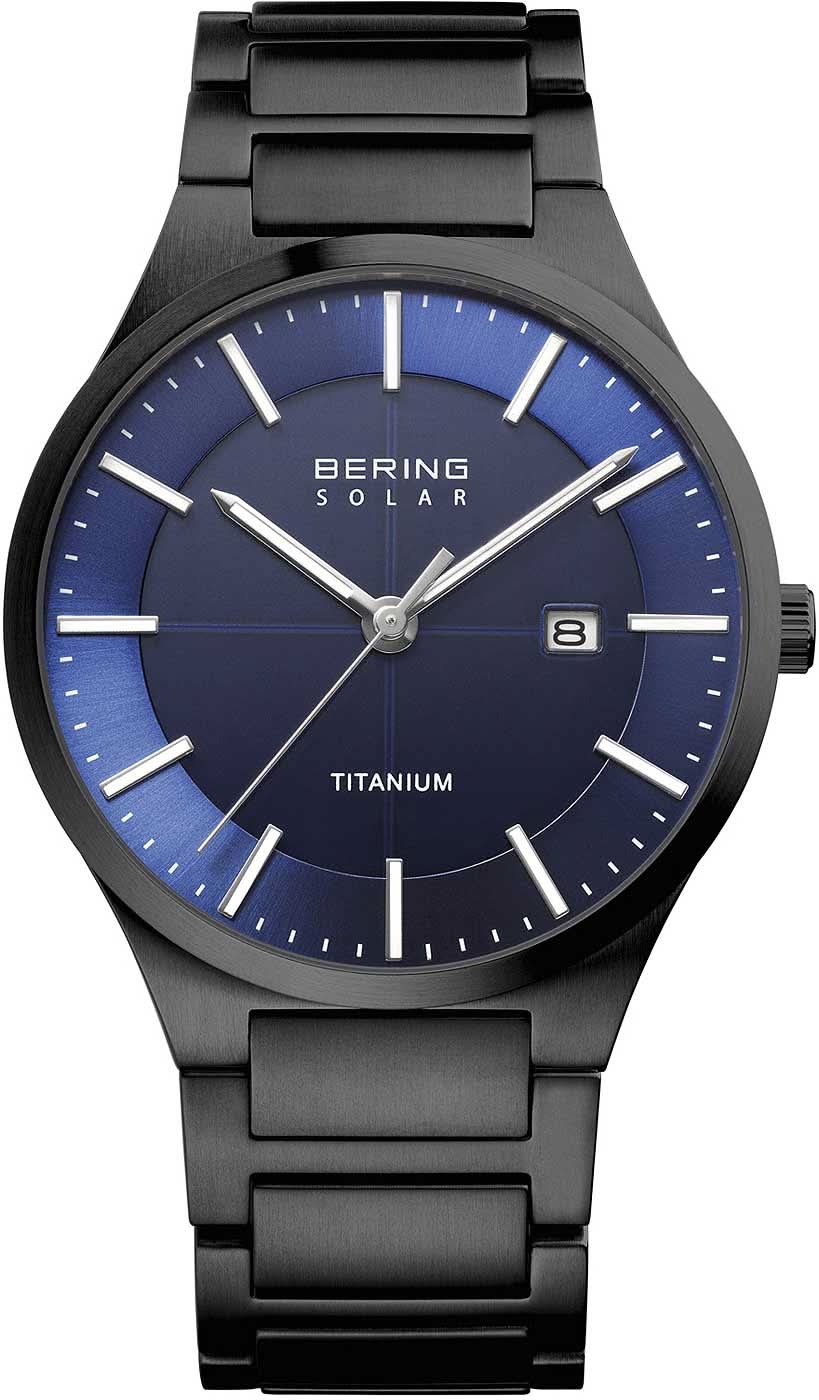 Bering Solar 15239-727 Men's Watch • Sapphire Glass • Titanium