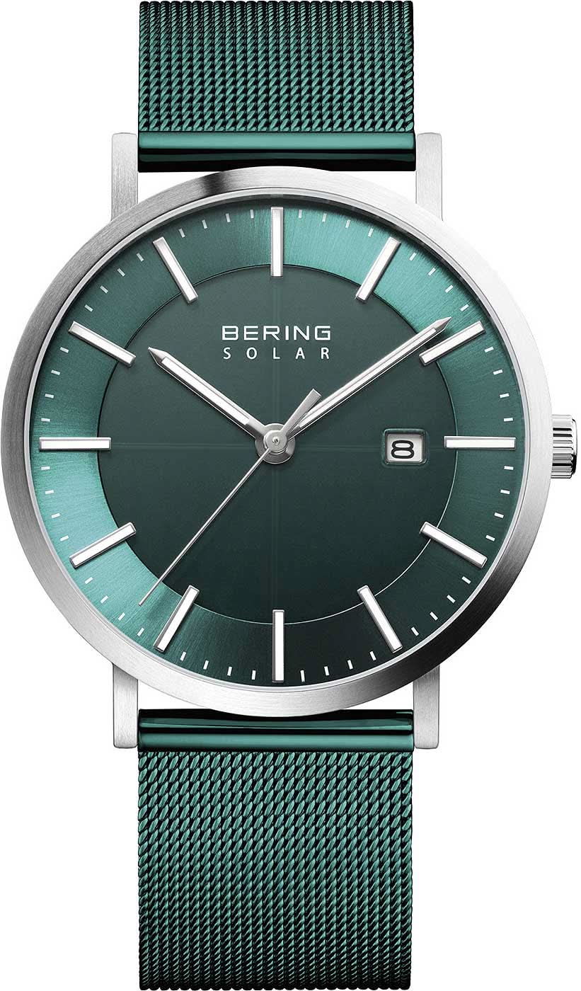 Bering Solar 15439-808 Men's Watch • Sapphire Glass • Solar