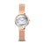 Bering Max René 15527-367 Damenuhr Roségold • Saphirglas • Milanaise-Armband, Bild 6