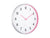 Karlsson Sporty KA5969BP Wanduhr Knallrosa • Aluminium-Gehäuse • Sportliches Design