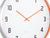 Karlsson Sporty KA5969OR Wanduhr Orange • Sportliches Design • Aluminiumgehäuse, Bild 3