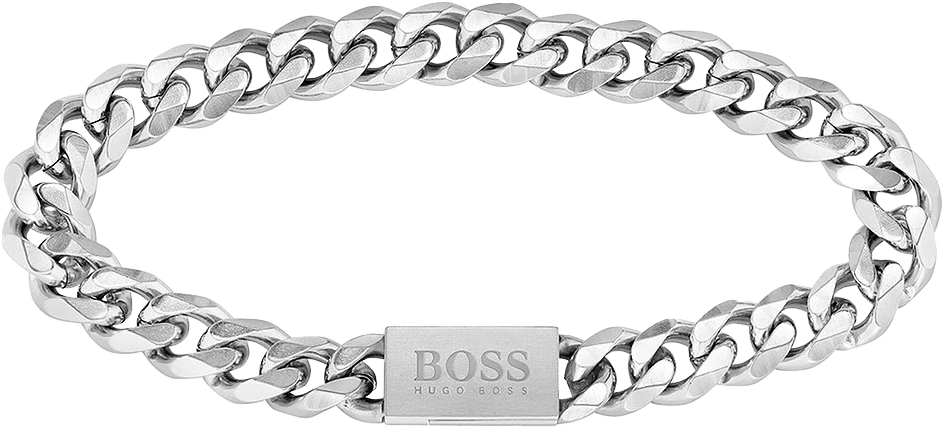 Boss Jewelry 1580144M - CHAIN FOR HIM Stainless Steel Bracelet - silver