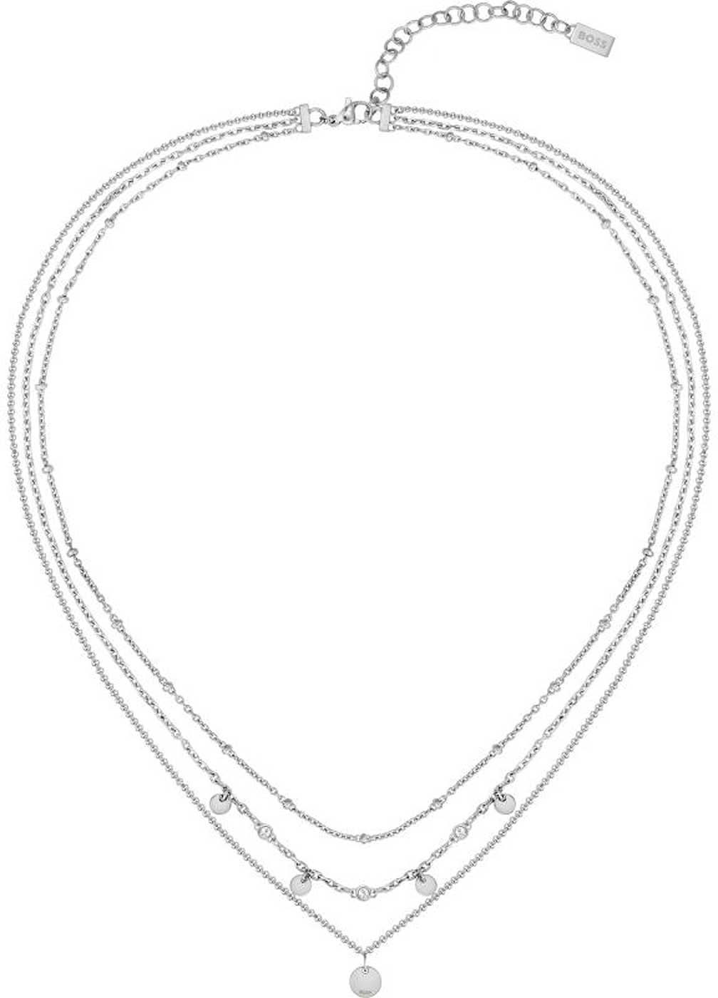 Boss Jewelry 1580330 - Multi-Strand Necklace IRIS with Pendants