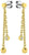 Boss Jewelry 1580333 - IRIS drop earrings with round pendants and stone