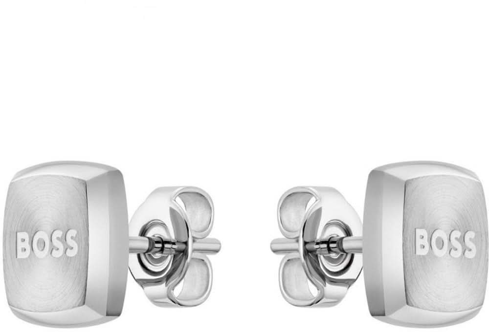 Boss Jewelry 1580473 - Men's Stud Earrings YANN with Boss lettering