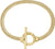 Boss Jewelry 1580487 - ZIA Herringbone Bracelet with Toggle Clasp