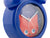 Karlsson Peekaboo Cat KA5980DB Wecker Dunkelblau • Bewegliche Augen • Kinderzimmer-Design, Bild 3
