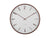 Karlsson Scandia KA6014WH Wanduhr Weiß • Geräuschloses Sweep-Uhrwerk • Skandinavisches Design